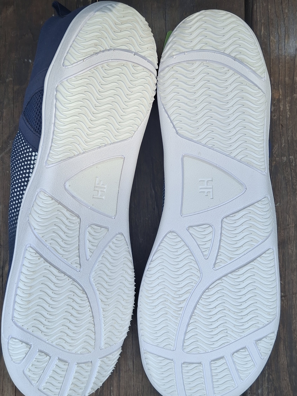 HF Navy Stride Knit Sneakers - Picture 11 of 14
